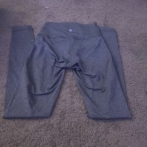 lululemon wunder under leggings 25” grey size 4